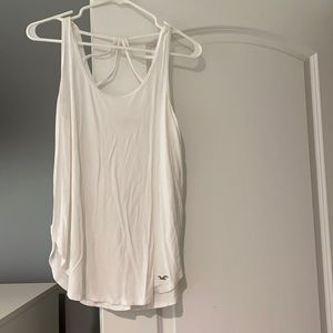 Hollister White Tank Top